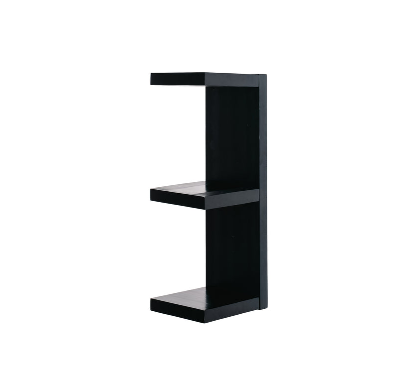 Third level of Black treated pine extendable wall plate and shelf