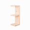 Third level of Raw treated pine extendable wall plate and shelf