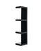 Fourth level of Black treated pine extendable wall plate and shelf