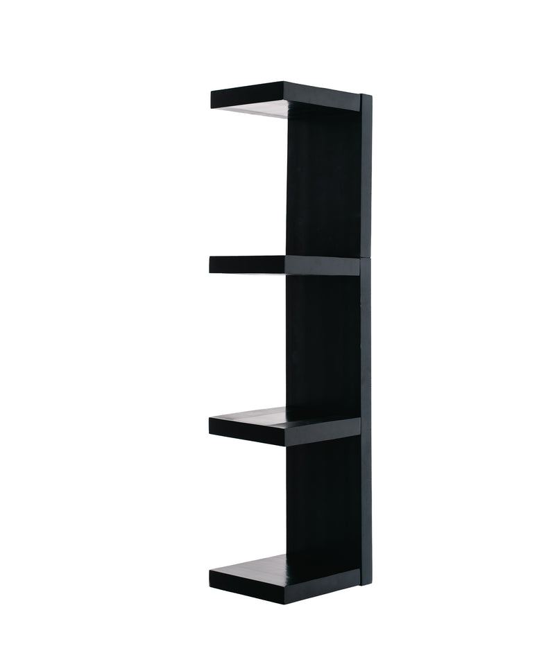 Fourth level of Black treated pine extendable wall plate and shelf