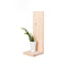 One level of Raw treated pine extendable wall plate with plant on top and extendale plate