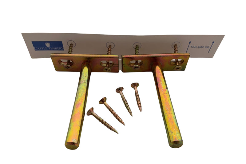 Mounting pack with brackets and screws for Extendable Wall Plate Shelf